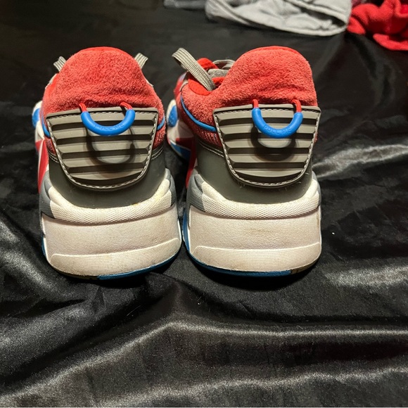 puma red white and blue shoes - Picture 3 of 4